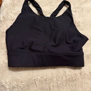 Women's Black Sports Bra‎ xxs